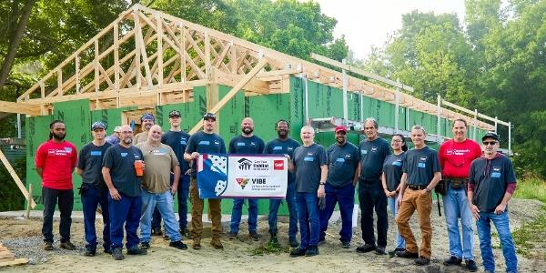 GAF employees volunteer for Cape Fear Habitat for Humanity