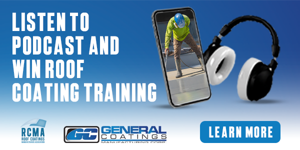 Listen to Podcast and Win Roof Coating Training!