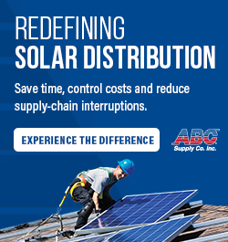 ABC Supply - Sidebar Ad - Solar Distribution