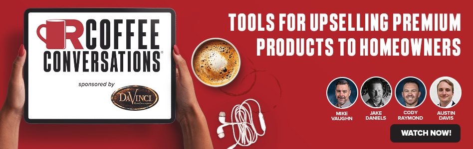 Coffee Conversations - Billboard Ad - Tools for Upselling Premium Products to Homeowners (Sponsored by DaVinci) Coffee Conversations - Billboard Ad - Tools for Upselling Premium Products to Homeowners (Sponsored by DaVinci)