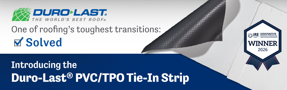 Duro-Last - Billboard Ad - PVC/TPO Tie-In Strip Duro-Last - Billboard Ad - PVC/TPO Tie-In Strip
