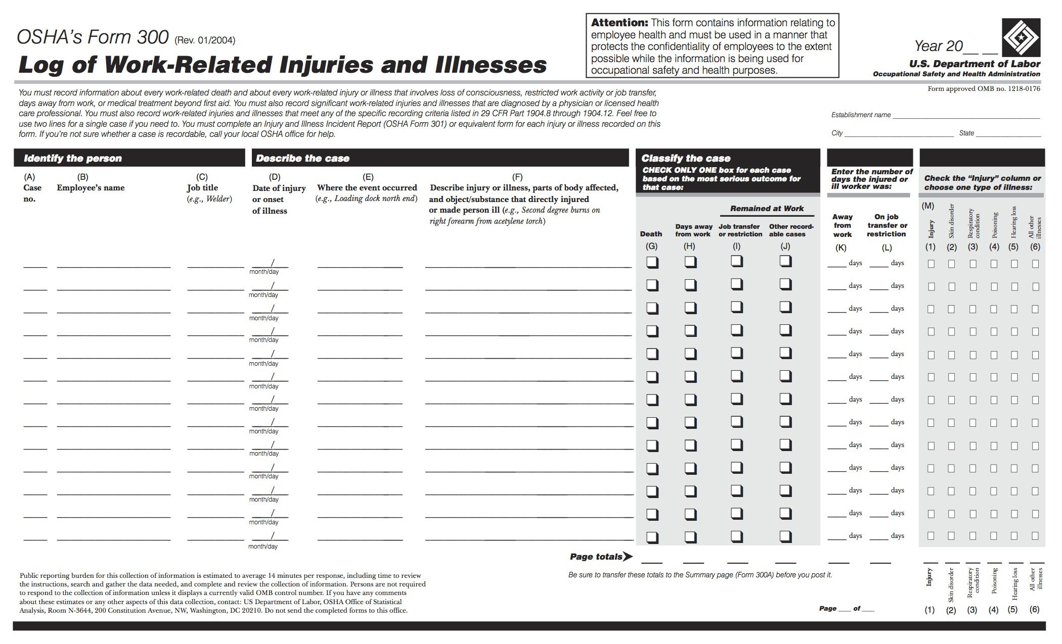 JAN - GuestBlog - Furman Insurance - Recording Extended-time Injuries with the OSHA 300 Form