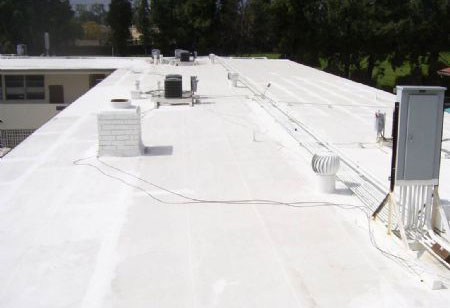 Roof-Waterproof-Coatings-Cool-Roof-Coating-Commercial-Roof-SureCoat-Flat-Roof-San-Gabriel-After