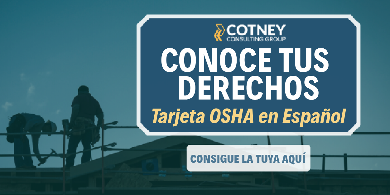 Conoce Tus Derechos Tarjeta Osha En Espanol Rooferscoffeeshop