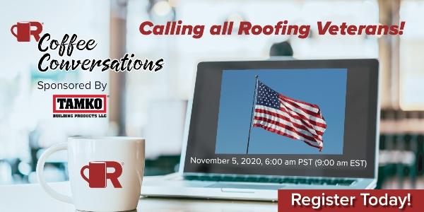Please Join us for the Next Coffee Conversations on Nov 5 at 6 am PT(9 am ET) Calling all Veterans - Let