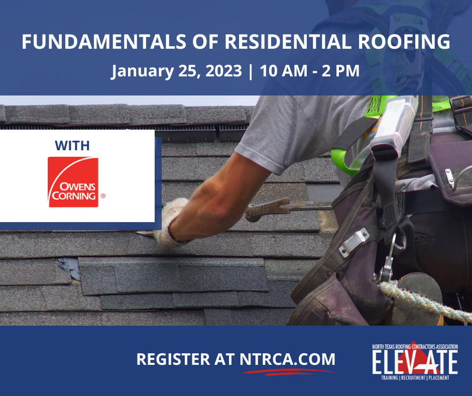 NTRCA Fundamentals of Residential roofing