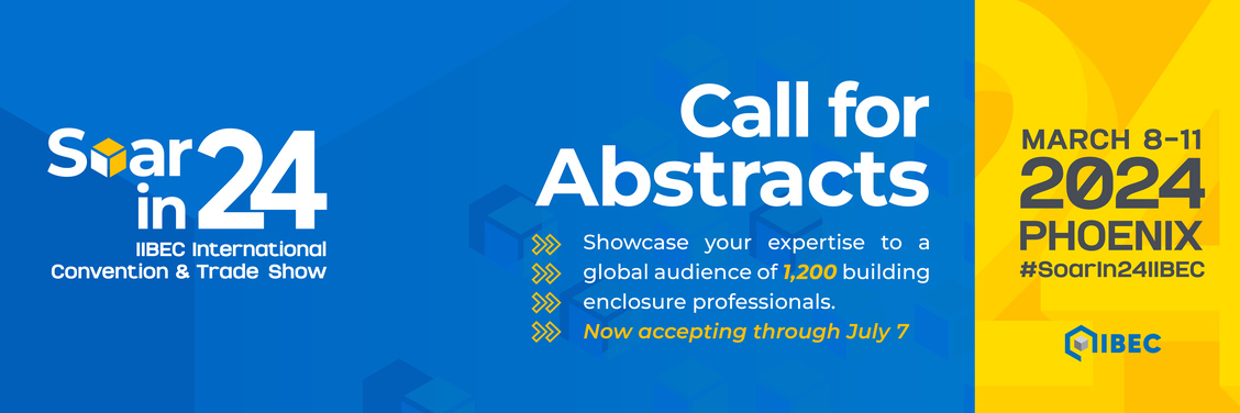 IIBEC - Call for Abstracts for 2024 IIBEC International Convention & Trade Show!