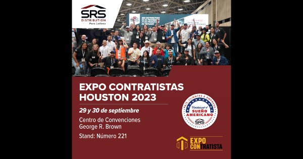 Acompáñanos SRS este viernes y sábado en Expo Contratista en Houston, TX!