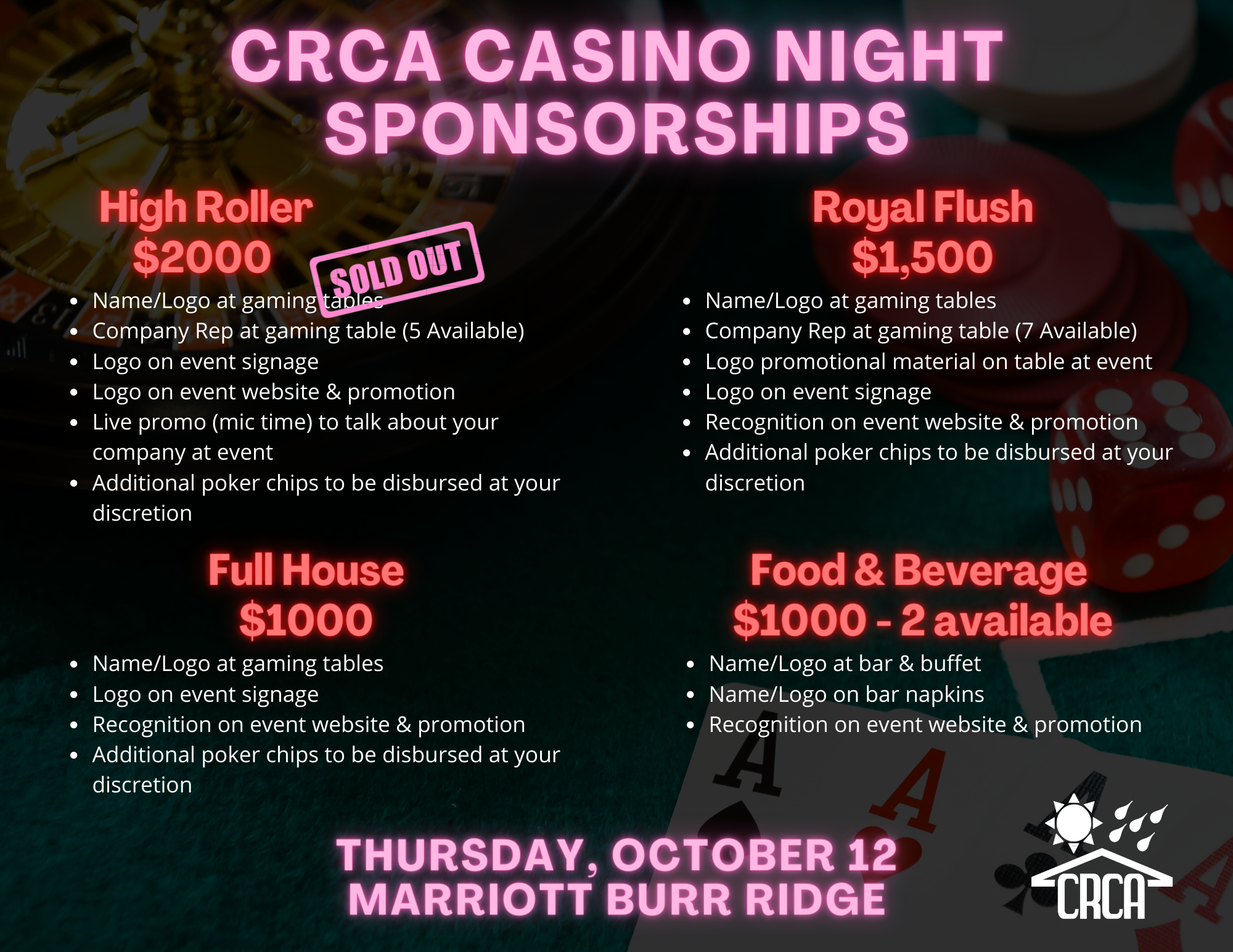 CRCA - 2023 Casino Night