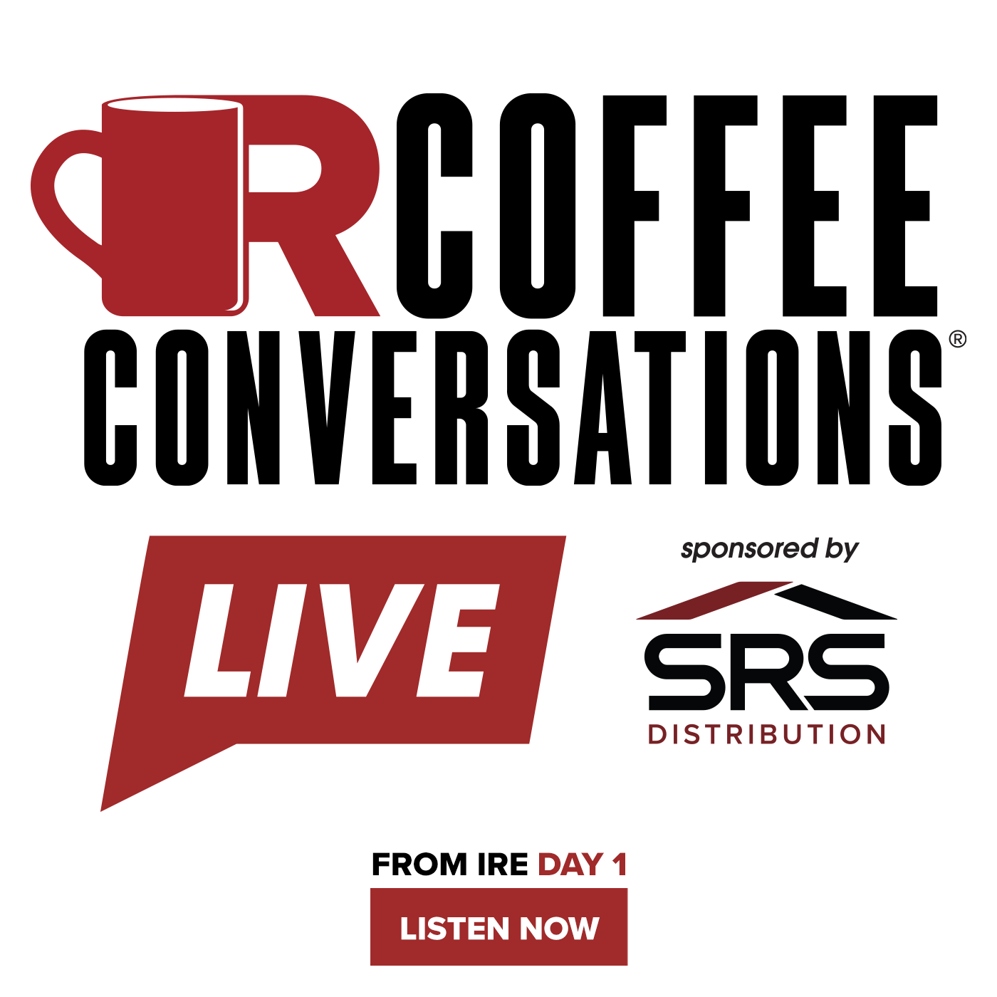 Coffee Conversations LIVE from IRE 2024 Sponsored by SRS! Day 1