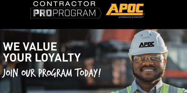 APOC ContractorPro Program Get Rewarded