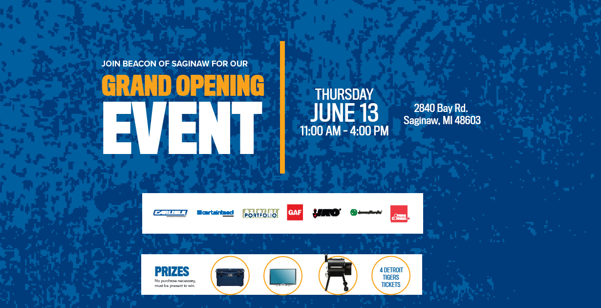 Beacon Building Products - Grand Opening Event - Saginaw, MI