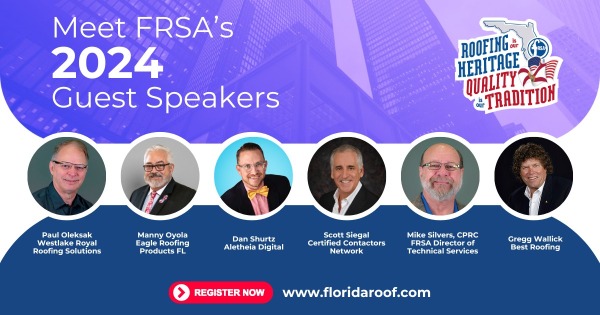 Westlake - Join Paul Oleksak and others at FRSA 2024 for these seminars!