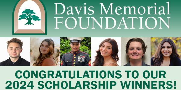 Davis Memorial scholarship winners