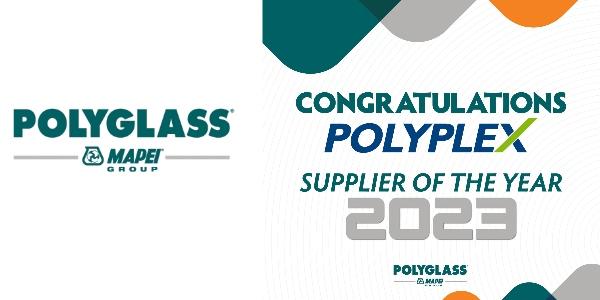Polyglass Announces Polyplex as Supplier of the Year for 2023