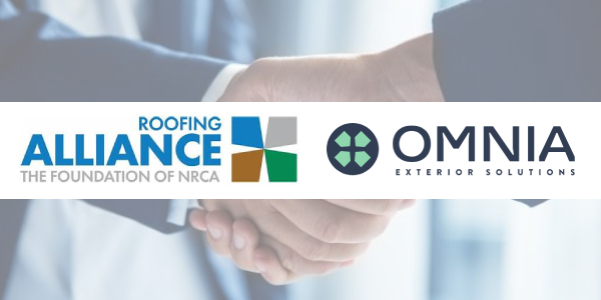 Roofing Alliance announces new governor level member – Omnia Exterior Solutions