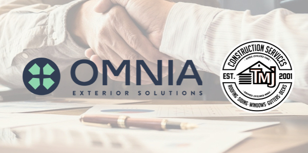 TMJ Construction Services joins Omnia Exterior Solutions platform