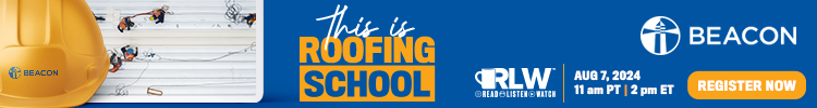 Beacon - Banner Ad - This is Roofing School! (RLW)