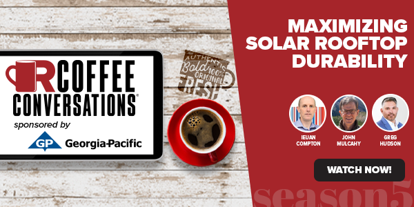 Coffee Conversations - Maximizing Solar Rooftop Durability - On Demand