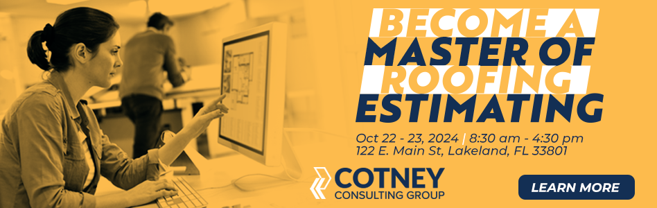 Cotney Consulting Group - Billboard - Master Roofing Estimating