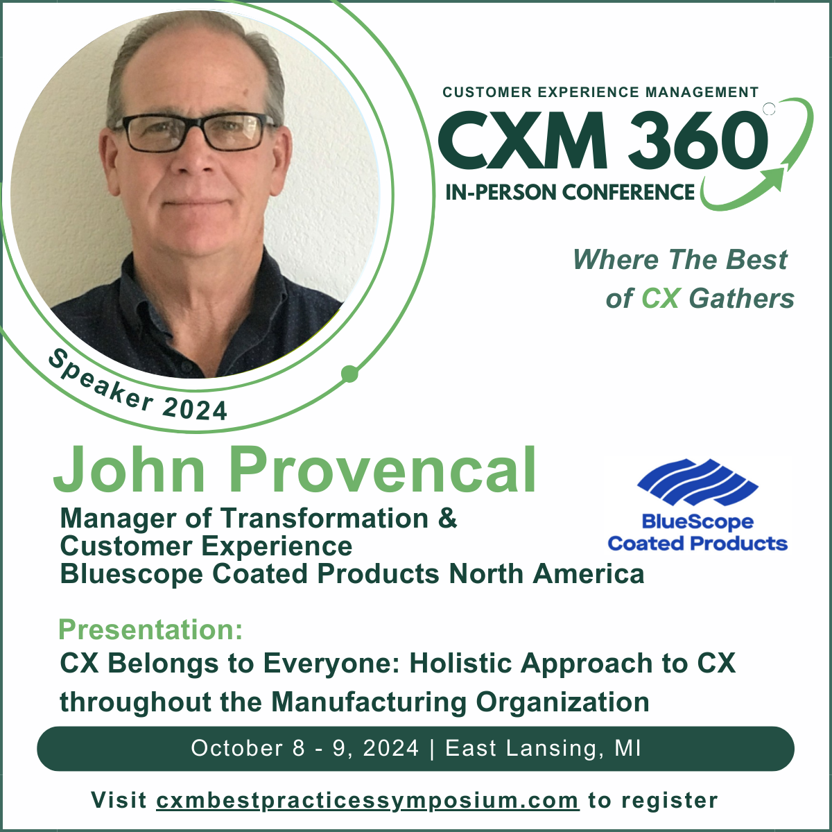 CX Belongs to Everyone Presentation by John Provencal at CXM 360