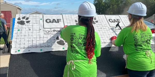 GAF Free girls’ construction camp returned to Northeast Ohio for third year