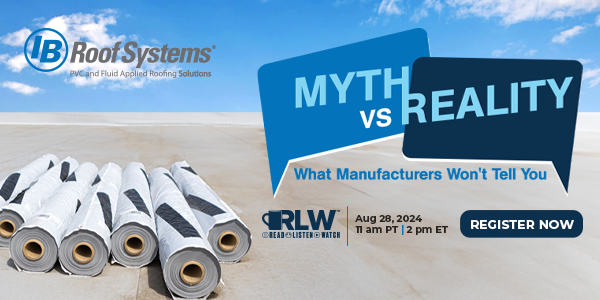 IB Roof - SM - RLW Register - Myths Vs. Reality