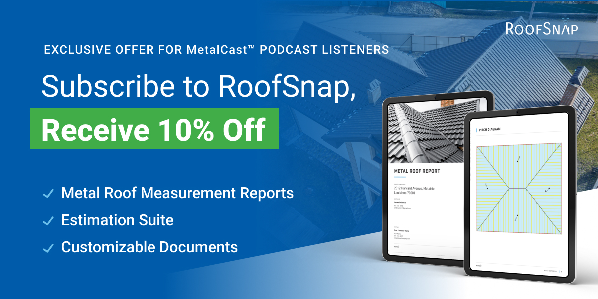 RoofSnap - SM - 10% off Promo