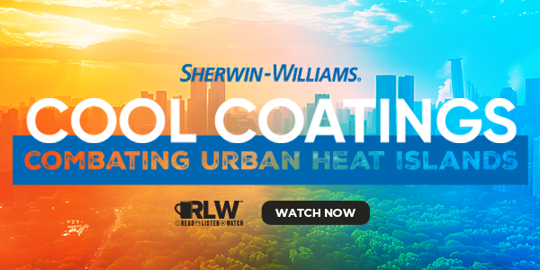 Sherwin-Williams - 600x300 - Cool Coatings RLW Watch Now