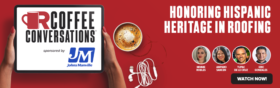 Coffee Conversations - Billboard Ad - Honoring Hispanic Heritage in Roofing (on-demand)