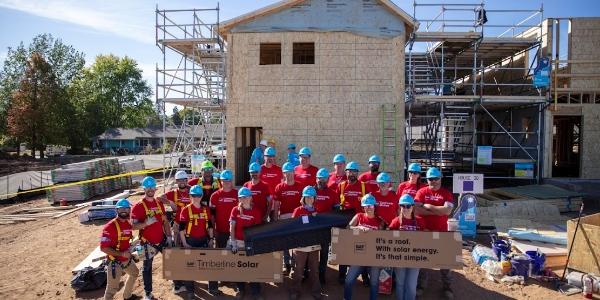 GAF provides roof installation training and materials during Carter Work Project