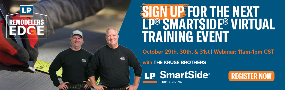 LP Building Solutions - Billboard Ad - Kruse Brothers October 2024 Training