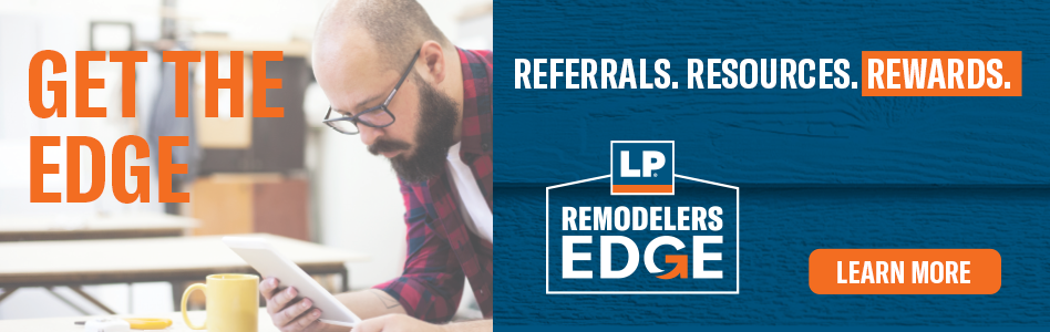 LP Building Solutions - Billboard Ad - Remodelers Edge