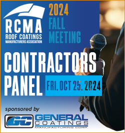 Sidebar - RCMA + General Coatings - Contractor Panel 