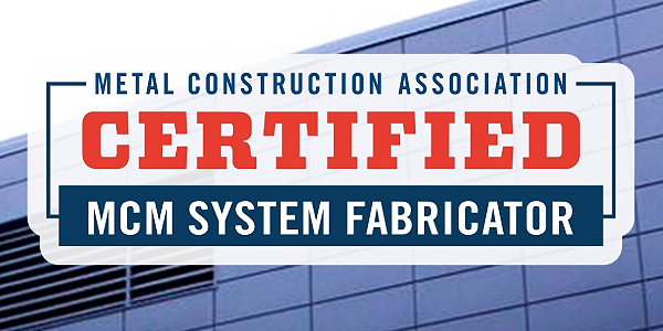 The Metal Construction Association promotes its MCM System fabricator certification program