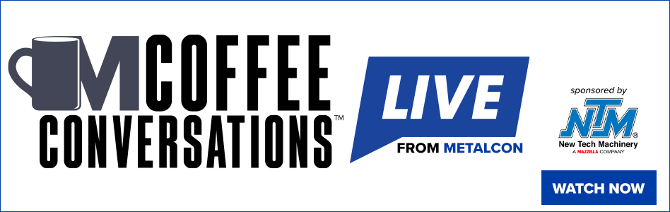 Billboard - Coffee Conversations Live at MetalCon - New Tech Machinery & Bobby Mesmer