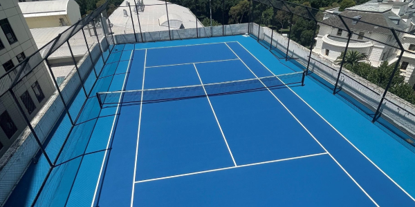 California Sports Surfaces Keeping cool on the court