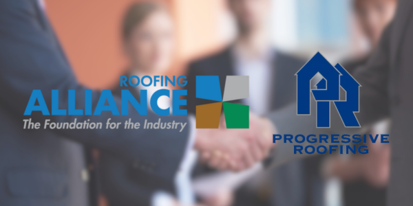 Progressive Roofing joins the Roofing Alliance as new governor member 600x300 Canva