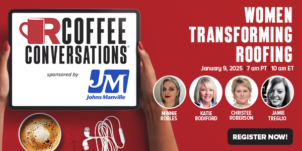 Coffee Conversations - Women Transforming Roofing