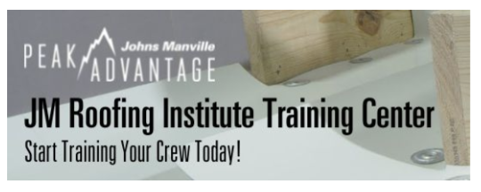 JM Roofing Institute Training Center