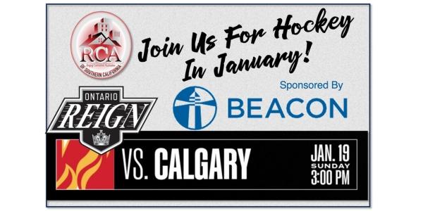 RCASoCal - Ontario Reign Hockey Game