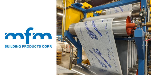 MFM Building Products to introduce 48” self-adhered underlayment at IRE 2025