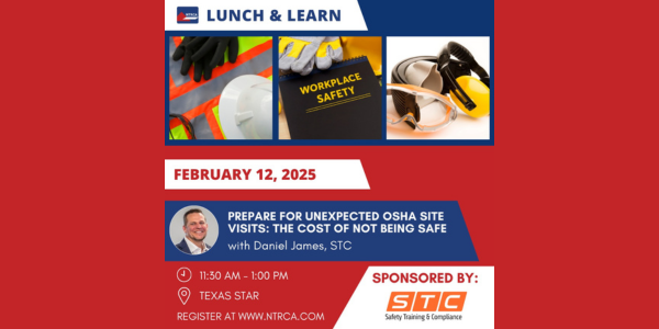 NTRCA Lunch & Learn: Prepare for Unexpected OSHA Site Visits