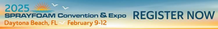 SprayFoam Convention 2025 - Banner - SPFA