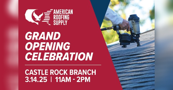 American Roofing Supply Castle Rock Grand Opening!