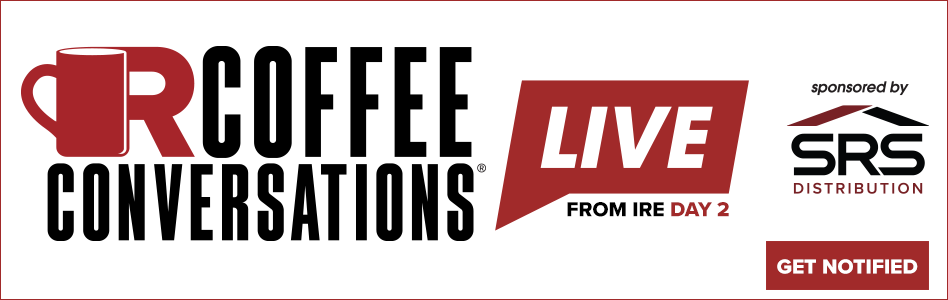 Coffee Conversations - Billboard Ad - Live at IRE 2025 - Day 2 (Sponsored by SRS)