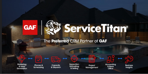 GAF and ServiceTitan announce partnership to support roofing contractors