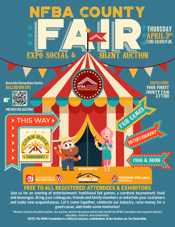 NFBA County Fair Expo Social and Foundation Auction!