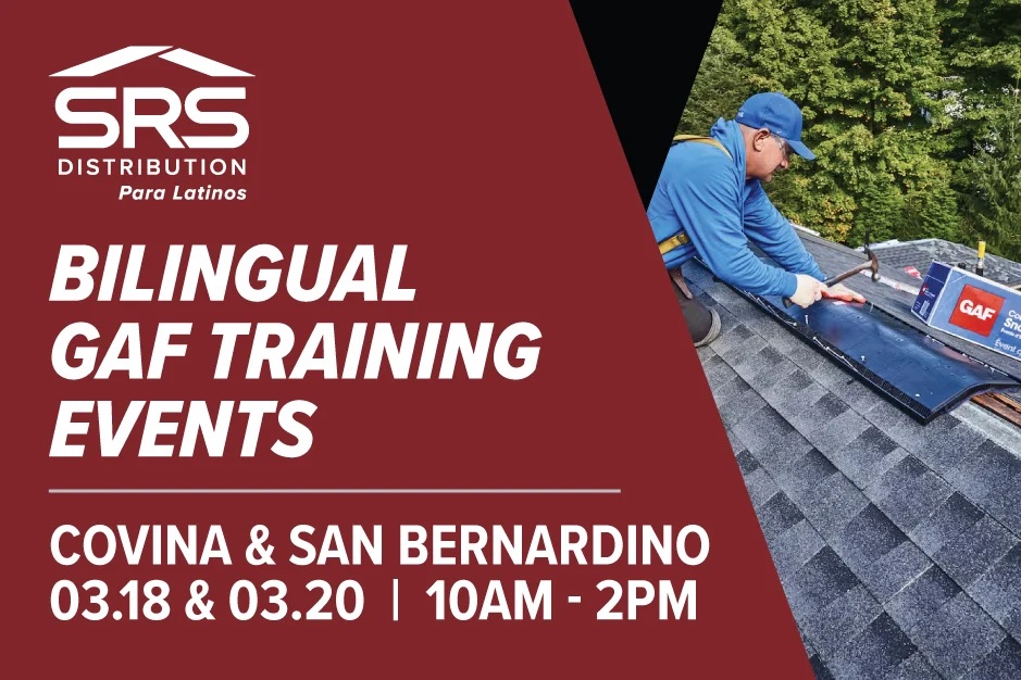 SRS Distribution - Bilingual GAF Training Events - Corvina and San Bernardino, CA