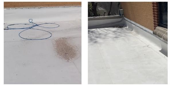 Seamless restoration revives a leaking church roof Seamless restoration revives a leaking church roof